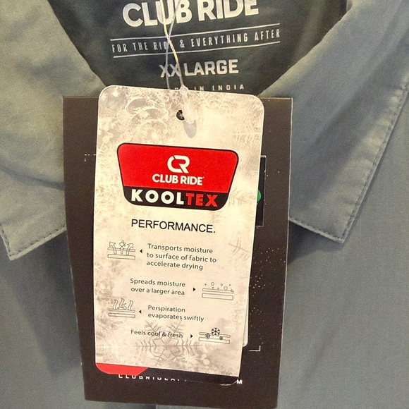 NWT Club Ride Transit Shirt - Picture 4 of 6